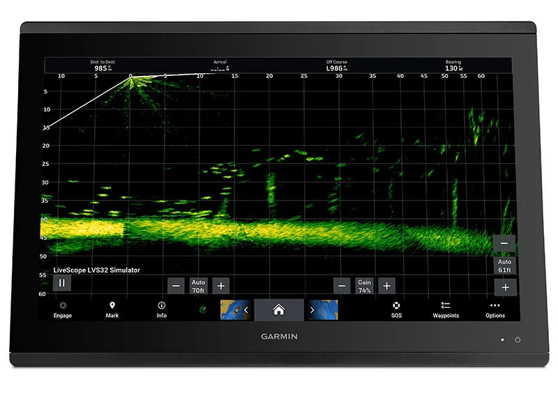 Garmin GPSMAP 8416xsv - Chartplotter With Worldwide Basemap & Sonar