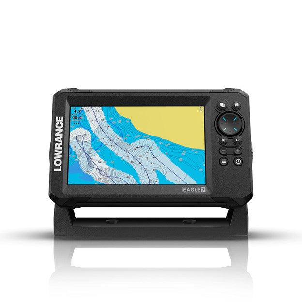 Lowrance Eagle 7 with TripleShot HD Transducer and AUSNZ Enhanced Embedded Charts
