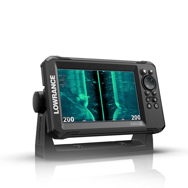 Lowrance Eagle 7 with TripleShot HD Transducer and AUSNZ Enhanced Embedded Charts