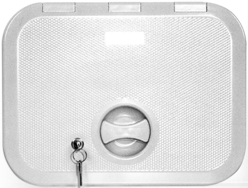 Europa Access Hatches 375 x 280mm with Lock - White (38250)