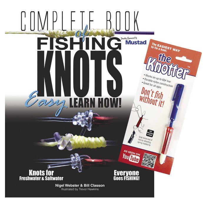 AFN Complete Book of Fishing Knots 2 with Bonus Waterproof Mini Knots