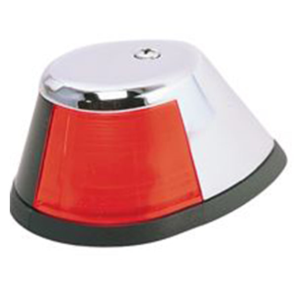 Stacer/Quintrex Port Horizontal Mount Chrome Nav Light – Red
