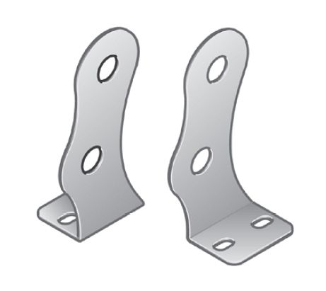 Hella Marine Sea Hawk-350 LED Floodlights - Double Mounting Bracket
