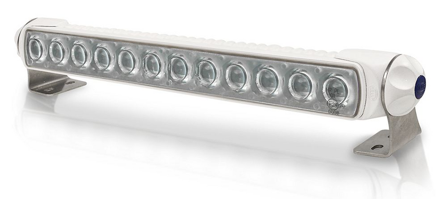 Hella Marine Sea Hawk-350 LED Floodlights - Pencil Beam Lens, White Housing