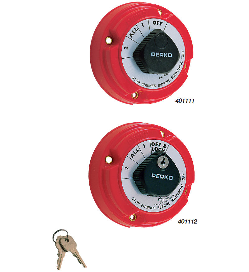 Perko® Battery Selector Switches (401111)