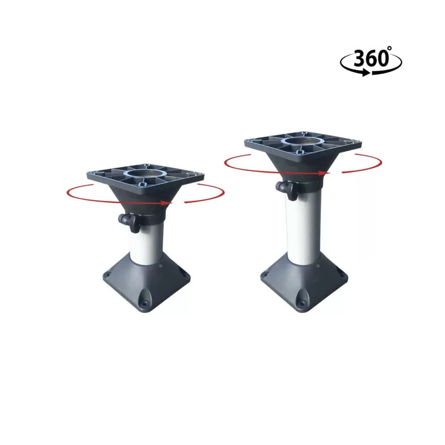 OCEANSOUTH Fixed Seat Pedestal - Swivel top