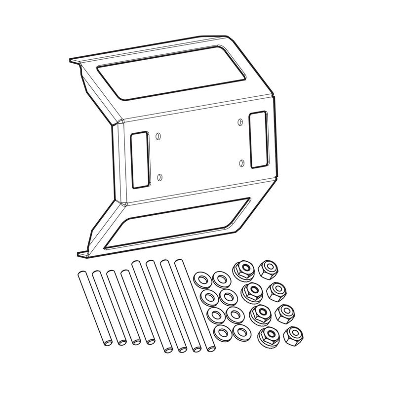 Humminbird SOLIX 10 In-Dash Mounting Kit