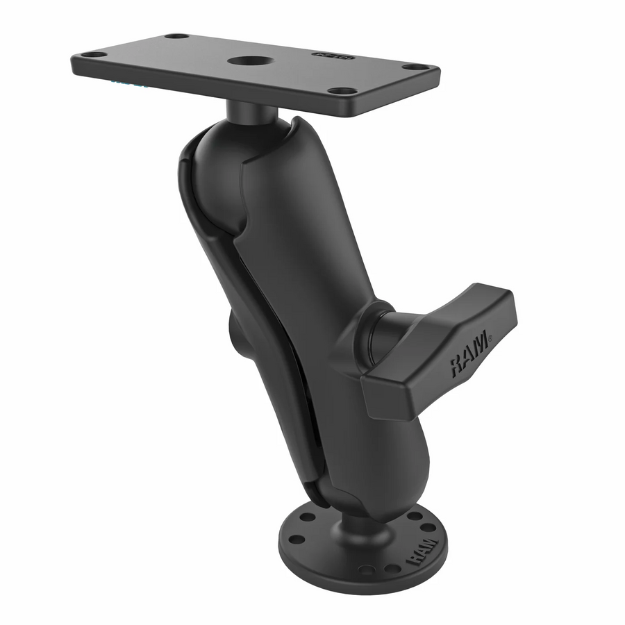 RAM Mounts Drill-Down Double Ball Mount for Humminbird Helix 7