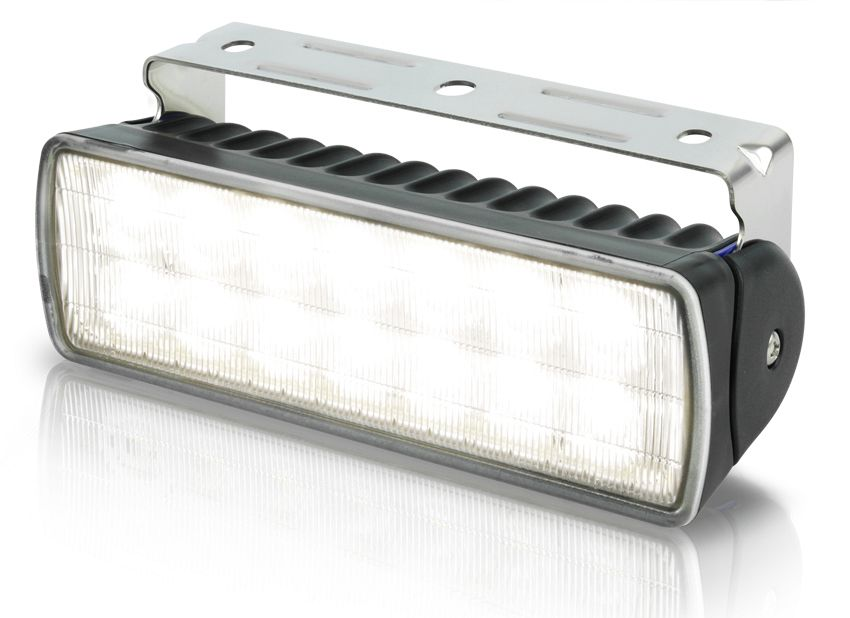 Hella Marine Sea Hawk-XLR LED Floodlights - Spread Light, Black Housing