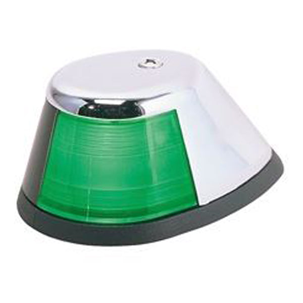 Stacer/Quintrex Port Horizontal Mount Chrome Nav Light – Green
