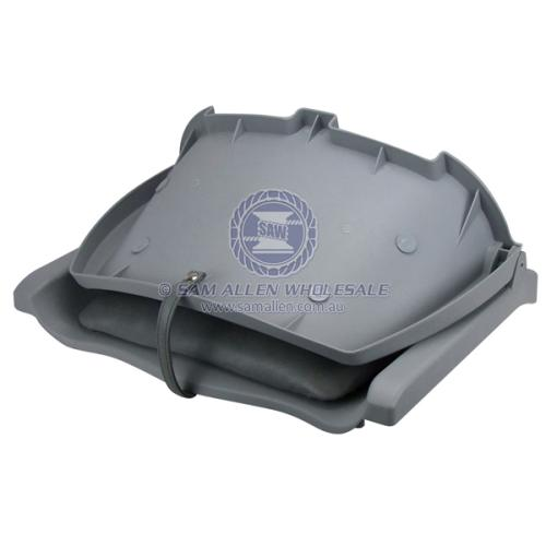 Grey Traveller Fold Down Seat