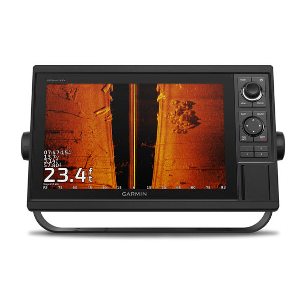 Garmin GPSMAP 1222xsv - Chartplotter without Transducer but with SideVü, ClearVü and Traditional CHIRP Sonar & Worldwide Basemap
