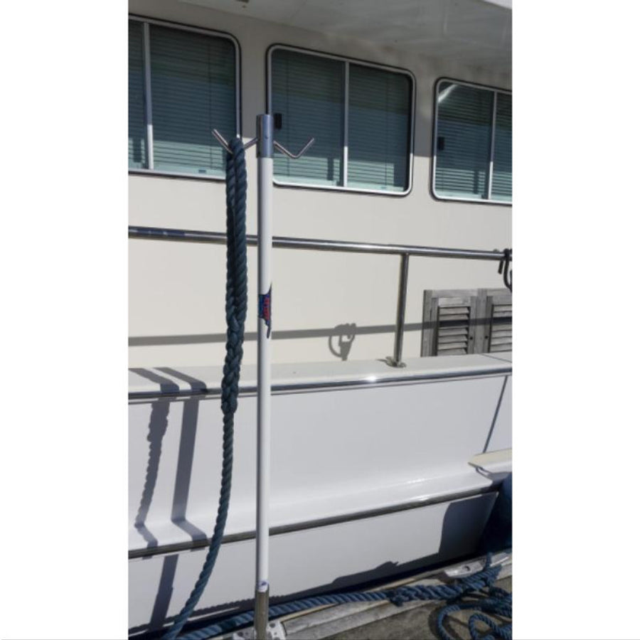 Reelax Mooring Line Holder Standard Duty - Includes Base, Hook & Pole (Single)