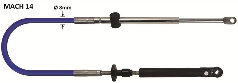 Ultraflex® MACH 14 Engine Control Cables (833715)
