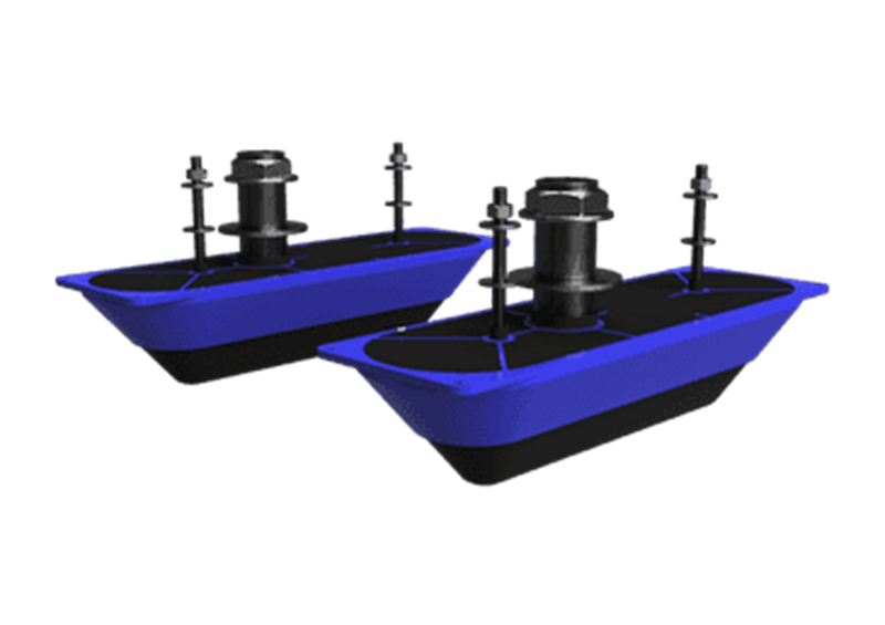 Lowrance StructureScan 3D Dual Thru-Hull Transducers