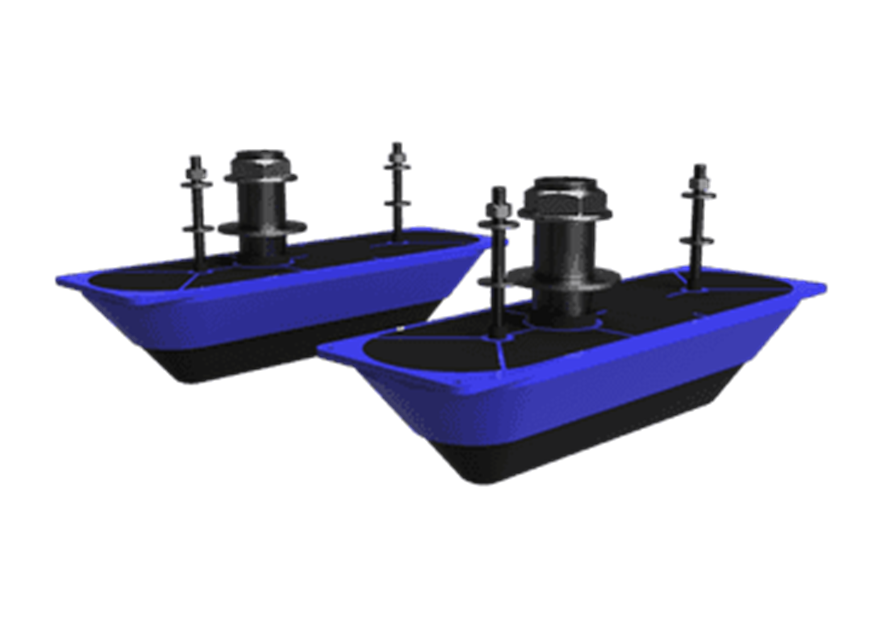 Lowrance StructureScan 3D Dual Thru-Hull Transducers