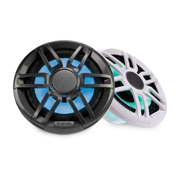 Fusion® XS-FL65SPGW - 6.5" 200-Watt Sports Marine Speaker with RGB LED Lighting