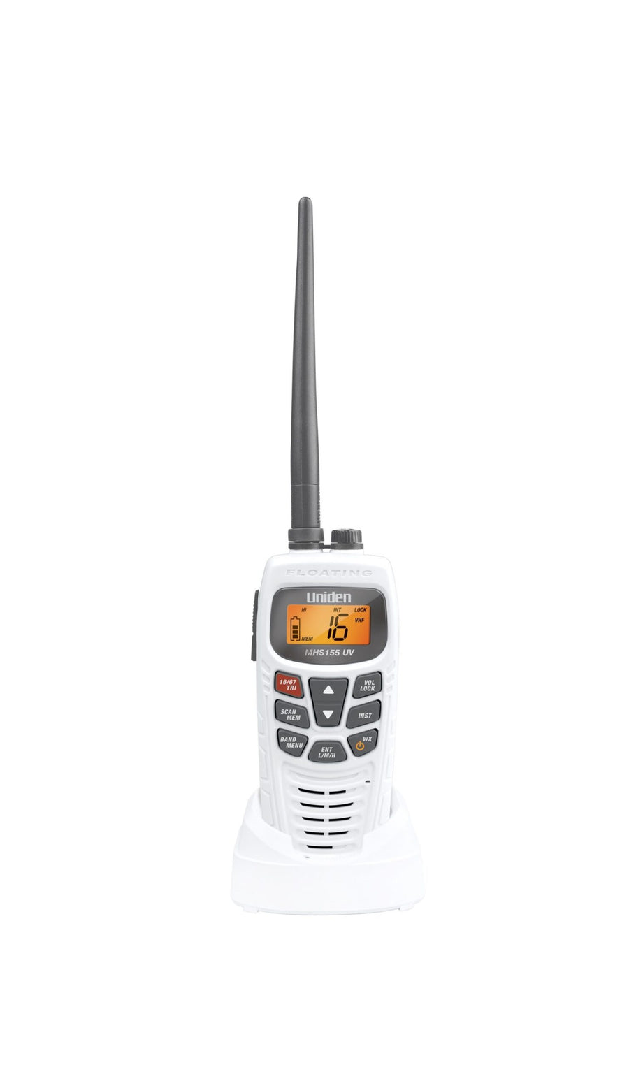 Uniden MHS155UV UHF & VHF Handheld Marine Radio