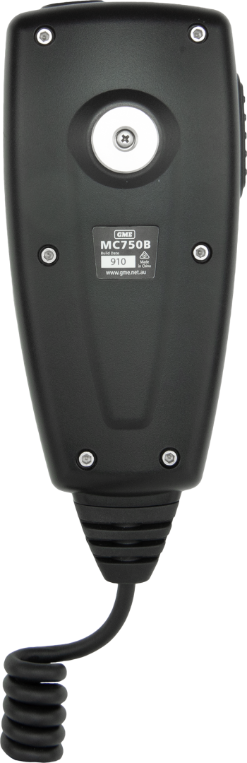 GME GX750B Black Box VHF Marine Radio - Black