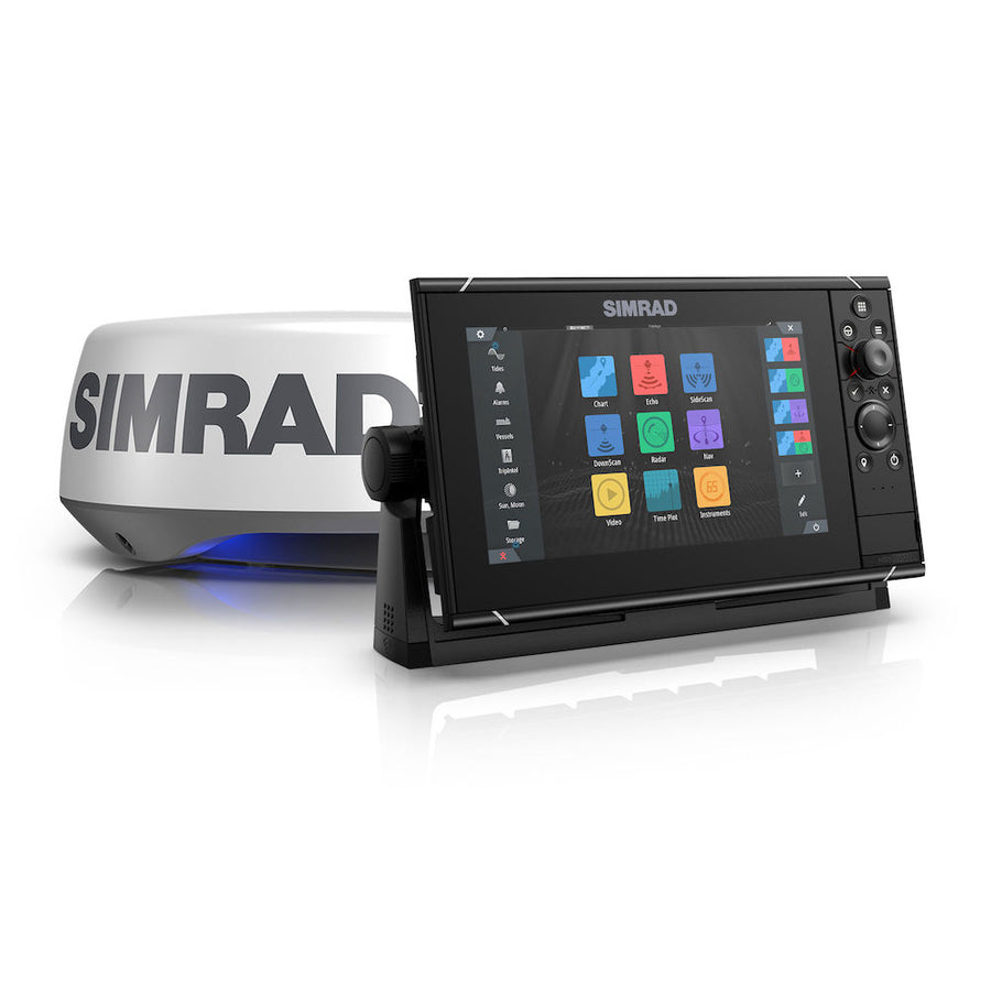 Simrad NSS9 evo3S package - Chartplotter with world basemap and HALO20+ Radar