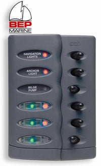 Marinco® BEP Splash Proof Switch Panels (113260)