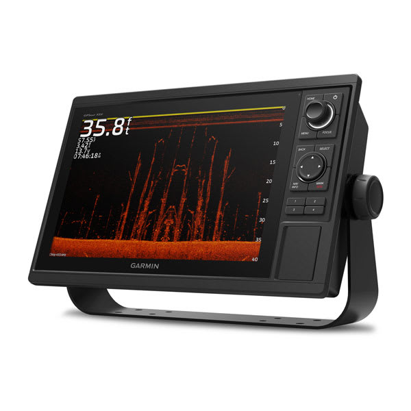 Garmin GPSMAP 1222xsv - Chartplotter without Transducer but with SideVü, ClearVü and Traditional CHIRP Sonar & Worldwide Basemap