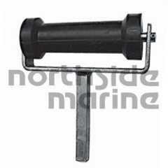 8”� Keel Roller & Stem Bracket Assy
