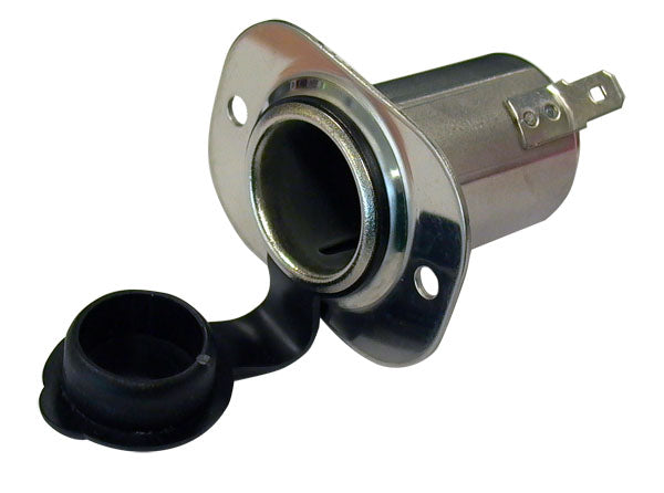 Stainless Steel Cigarette Lighter 12V Power Socket Only (53020)