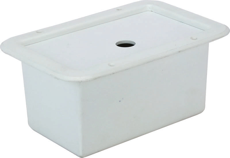 White Plastic Flush Mount Cases (28512)