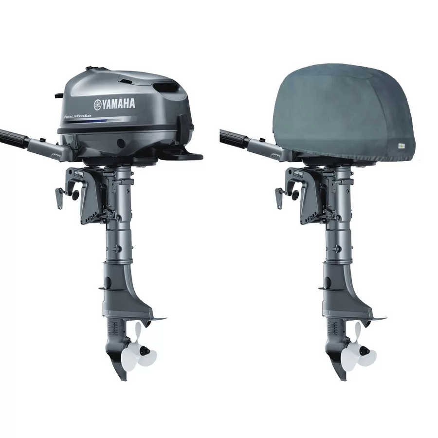 OCEANSOUTH Cowling Covers for Yamaha Outboards (Storage) - F4B, F5A, F6C - 1CYL 139CC (2010>)