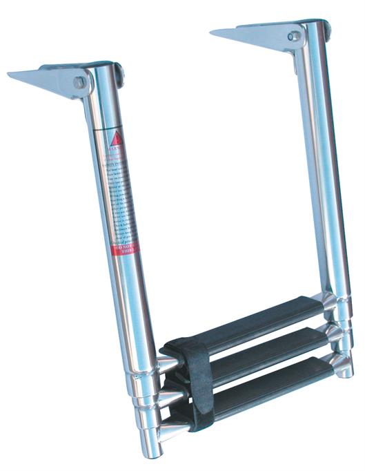 Stainless Steel Folding 3 Step Ladder
