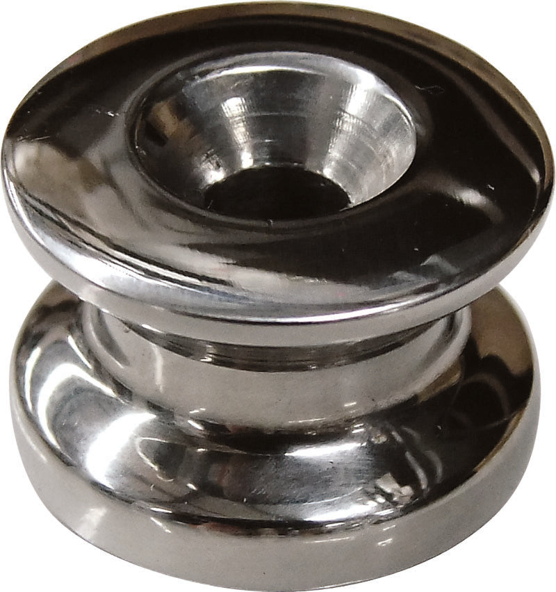 Stainless Steel Cord Button - Small t/s 4mm (25120)