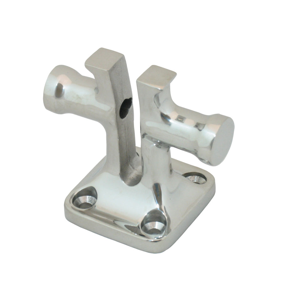Marine Town Split Bollard - Cast Stainless Steel - 8-10mm Chain with no captive pin