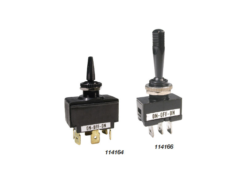 Single and Double Pole Toggle Switches (114166)
