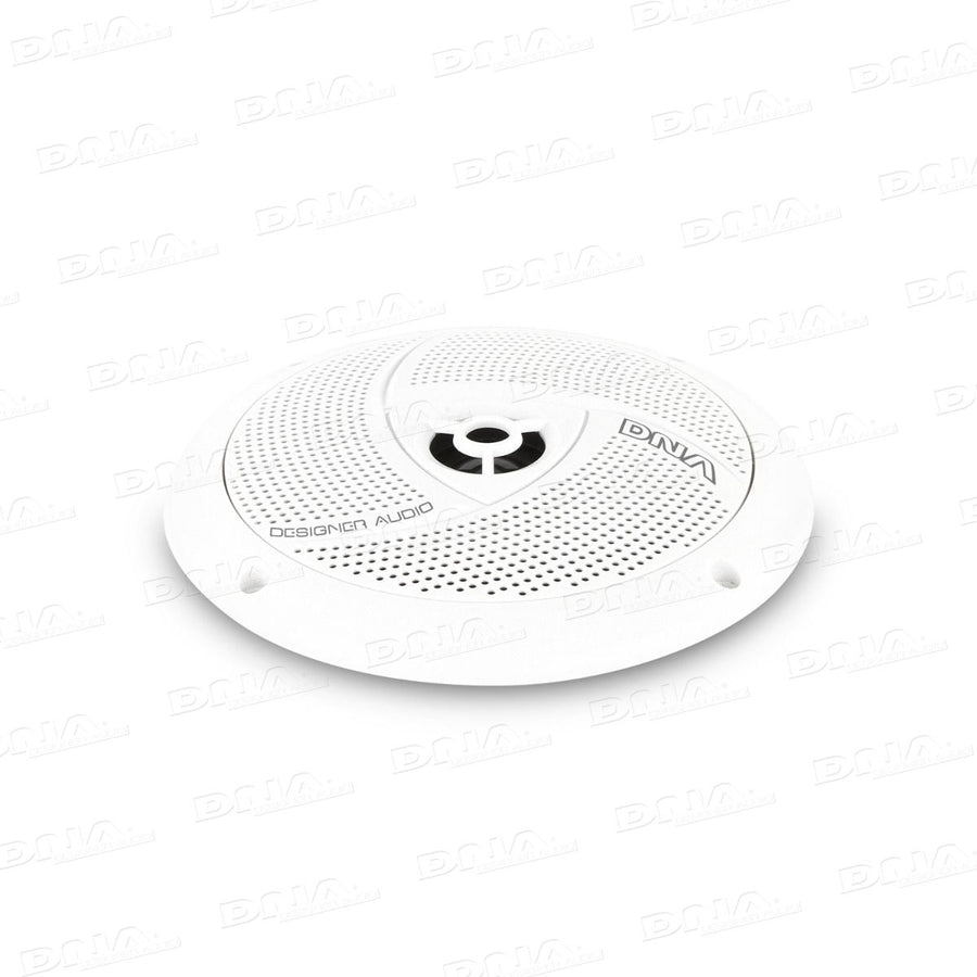 DNA 6.5inch Slimline Marine Speakers - 1 Pair White 100W