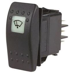 Stacer/Quintrex Wipers Rocker Switch