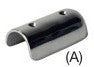 Gunwale End Cap 34mm ID - Stainless Steel (192283)