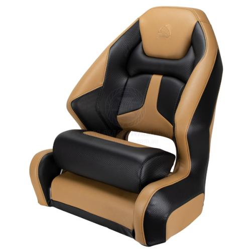 Relaxn Seat Mako Premium Bucket Tan and Black Carbon