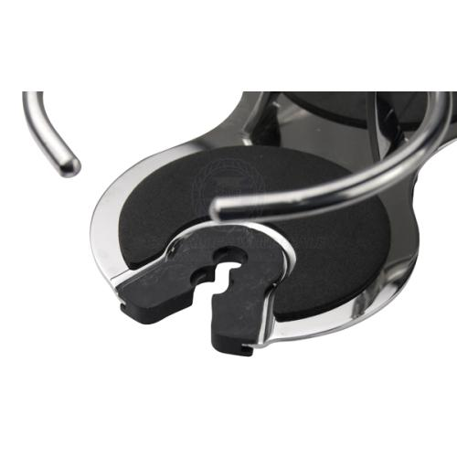 SAW Drink Holder - Stainless Steel Double Wine Glass Holder