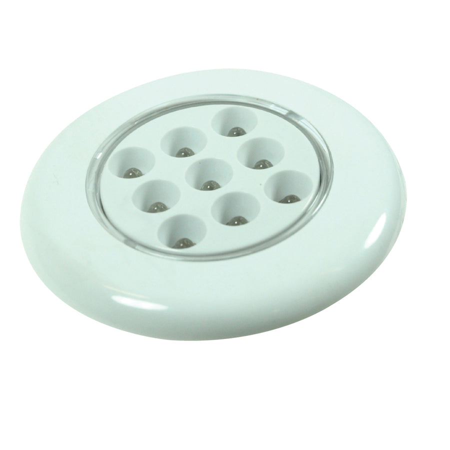 Mini Dome Lights - LED Recessed - White