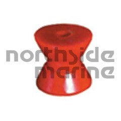 2” Bow Roller Soft. Type: Poly Soft Roller. Colour: Red. Bore Size: 12mm.