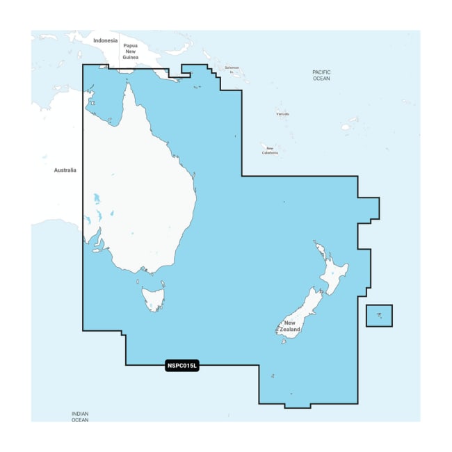 Garmin Navionics+™ Australia, East & Central to New Zealand - Marine Charts