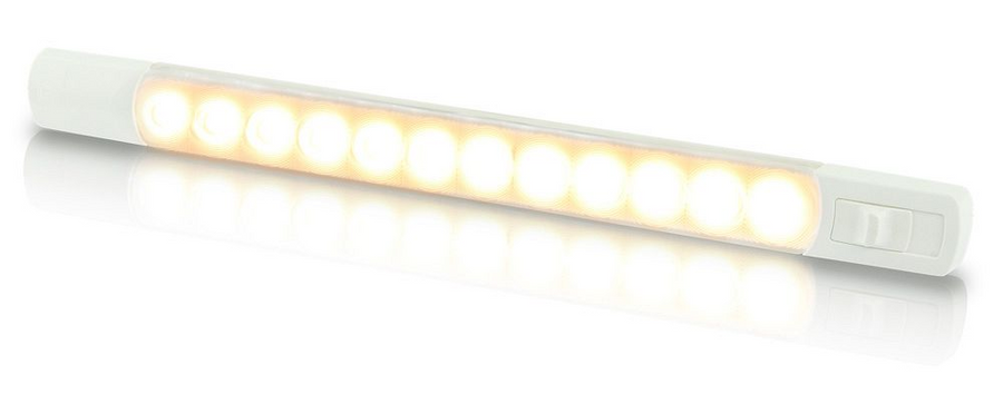 Hella Marine Dual Colour LED Strip Lamps with Sealed Switch