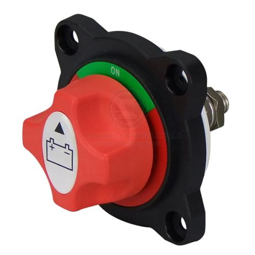 Relaxn Battery Isolator Switch - 2 Position Surface and Recessed Mount - Single Battery Isolator Switch