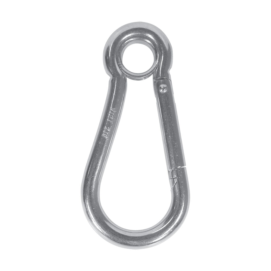 BLA Snap Hooks - 316 Grade Stainless Steel Ferrule Eye - 50mm, 1