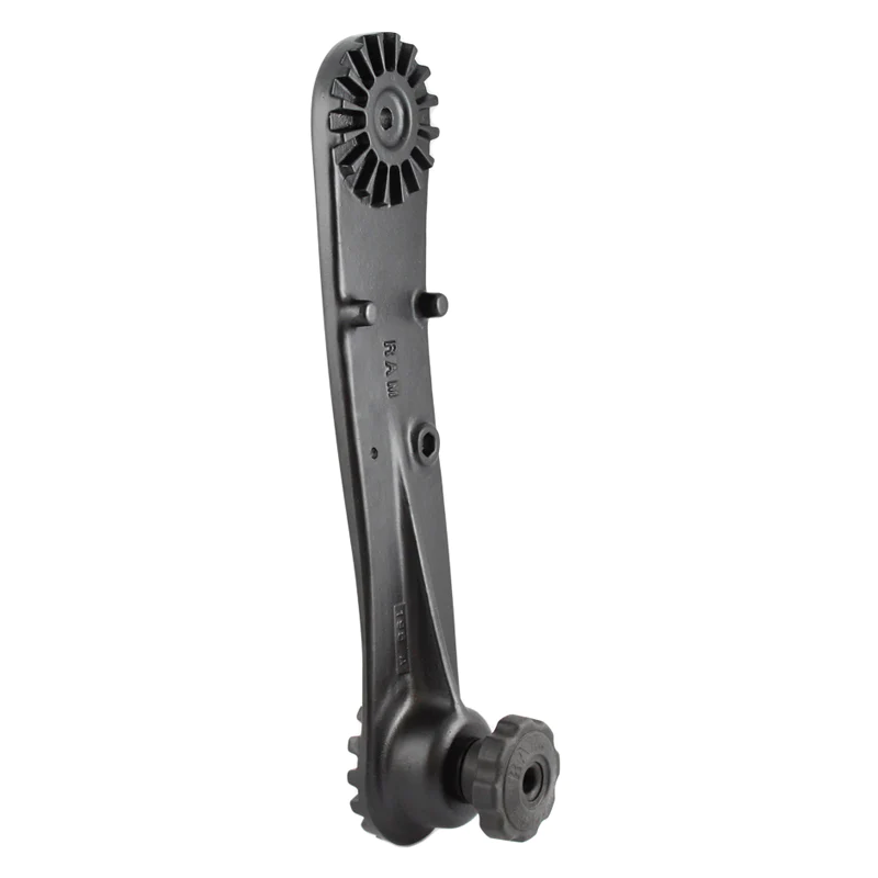 RAM Mounts Rachet Vertical Mount/Horizontal Mount with D Ball Universal Base to suit Helix 8-15 & Solix 10 & 12