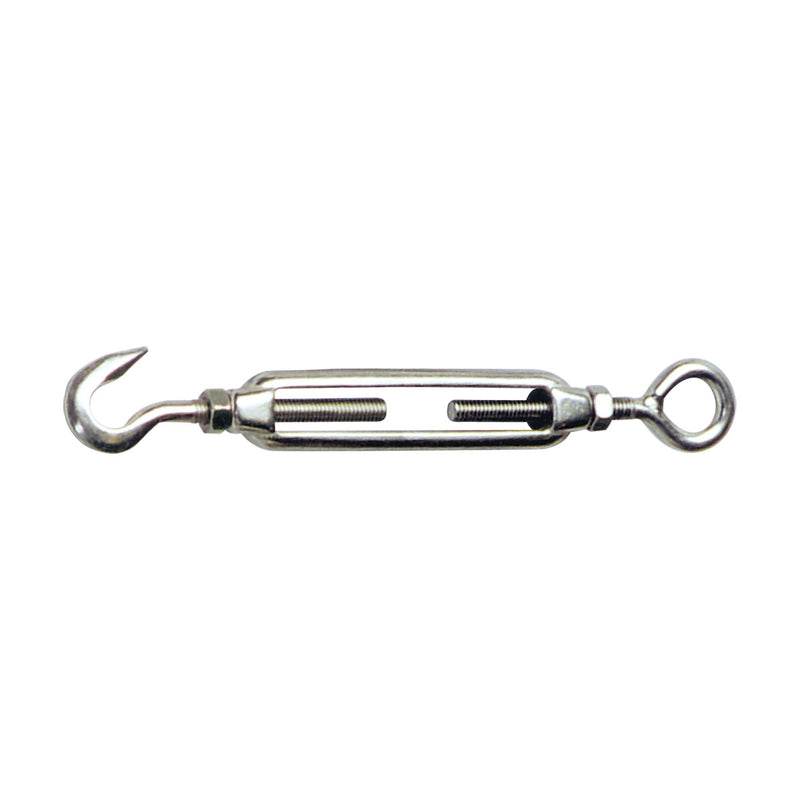 BLA Open Body Turnbuckles – 316 Grade Stainless Steel Hook and Eye - M8