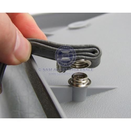 Grey Traveller Fold Down Seat