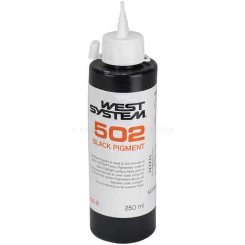 West System Epoxy Pigment 501 / 502 - Black, 250ml
