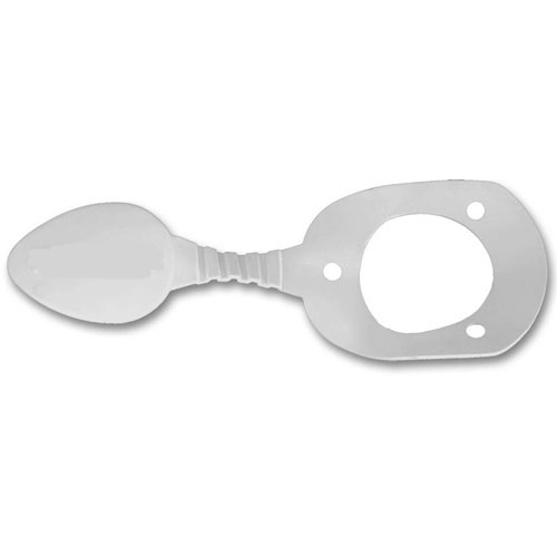 Plastic Rod Holder Caps Suits Oval Head 49220 - White (49230)